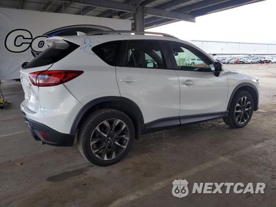 Trzecie zdjęcie samochodu z tyłu: 2016 MAZDA CX-5 GT VIN:JM3KE4DY6G0831571 - miniatura