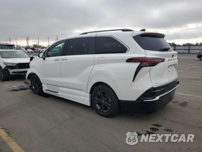 Drugie zdjęcie samochodu z przodu: 2024 TOYOTA SIENNA XSE VIN:5TDDSKFC3RS127036 - miniatura