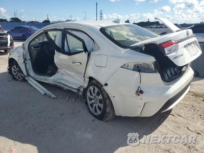 Drugie zdjęcie samochodu z przodu: 2021 TOYOTA COROLLA LE VIN:JTDEPMAE1MJ172511 - miniatura