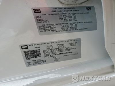 Zdjęcie 12 z 13 samochodu: 2021 CHEVROLET SILVERADO K1500 LT TRAIL BOSS VIN:3GCPYFED9MG402896 - miniatura