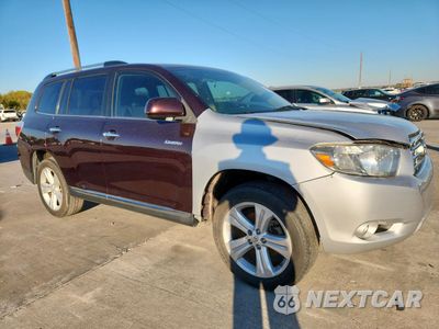 Czwarte zdjęcie samochodu z boku: 2013 TOYOTA HIGHLANDER LIMITED VIN:5TDYK3EH9DS106284 - miniatura
