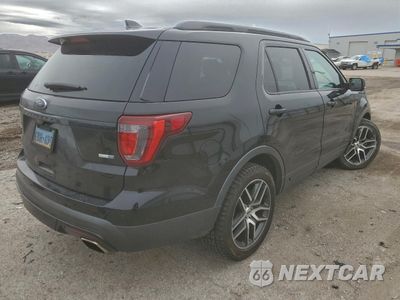 Trzecie zdjęcie samochodu z tyłu: 2017 FORD EXPLORER SPORT VIN:1FM5K8GT8HGA34135 - miniatura