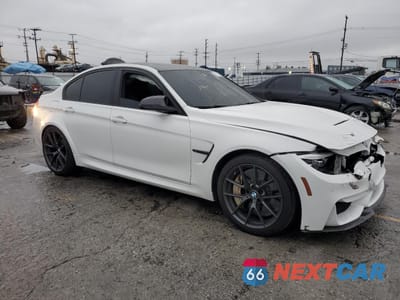 Czwarte zdjęcie samochodu z boku: 2018 BMW M3 VIN:WBS8M9C53J5L00311 - miniatura