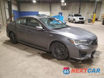 Czwarte zdjęcie samochodu z boku: 2022 ACURA ILX PREMIUM A-SPEC VIN:19UDE2F89NA006460 - miniatura