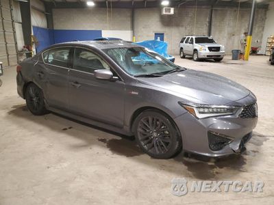 Czwarte zdjęcie samochodu z boku: 2022 ACURA ILX PREMIUM A-SPEC VIN:19UDE2F89NA006460 - miniatura