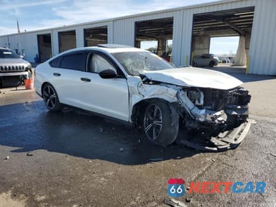 Czwarte zdjęcie samochodu z boku: 2024 HONDA ACCORD HYBRID SPORT VIN:1HGCY2F55RA078156 - miniatura