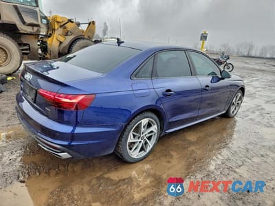 Trzecie zdjęcie samochodu z tyłu: 2023 AUDI A4 KOMFORT 45 VIN:WAUAAAF48PN013218 - miniatura
