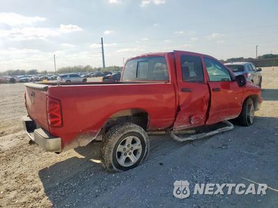 Trzecie zdjęcie samochodu z tyłu: 2008 DODGE RAM 1500 ST VIN:1D7HA18N38S580453 - miniatura