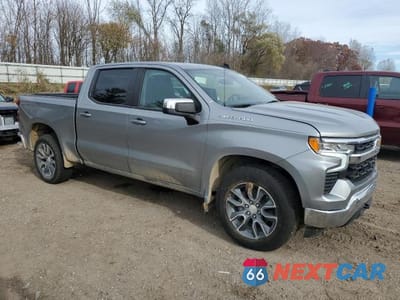 Czwarte zdjęcie samochodu z boku: 2024 CHEVROLET SILVERADO K1500 LT-L VIN:1GCPDKEK5RZ114920 - miniatura
