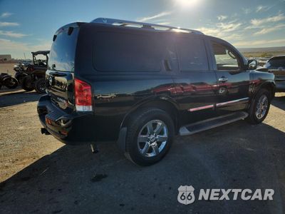 Trzecie zdjęcie samochodu z tyłu: 2012 NISSAN ARMADA SV VIN:5N1BA0NE2CN616733 - miniatura