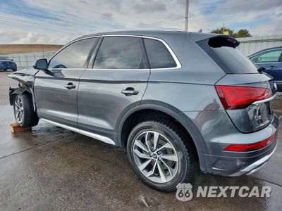 Drugie zdjęcie samochodu z przodu: 2022 AUDI Q5 PREMIUM 45 VIN:WA1GAAFY3N2101635 - miniatura