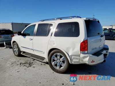Drugie zdjęcie samochodu z przodu: 2011 NISSAN ARMADA PLATINUM VIN:5N1BA0NF6BN620680 - miniatura
