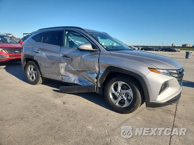 Czwarte zdjęcie samochodu z boku: 2022 HYUNDAI TUCSON SEL VIN:KM8JB3AE9NU034282 - miniatura