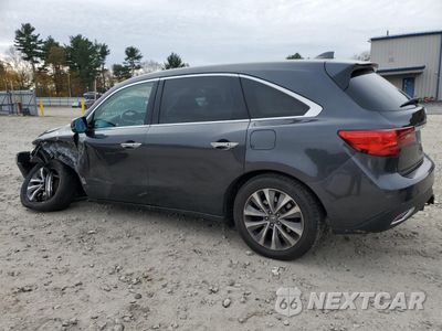 Drugie zdjęcie samochodu z przodu: 2014 ACURA MDX TECHNOLOGY VIN:5FRYD4H46EB043299 - miniatura