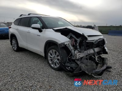 Czwarte zdjęcie samochodu z boku: 2020 TOYOTA HIGHLANDER HYBRID LIMITED VIN:5TDXBRCH1LS012920 - miniatura
