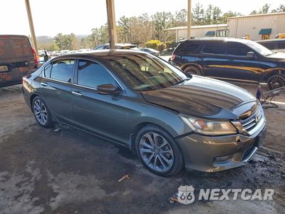 Czwarte zdjęcie samochodu z boku: 2014 HONDA ACCORD SPORT VIN:1HGCR2F54EA199008 - miniatura