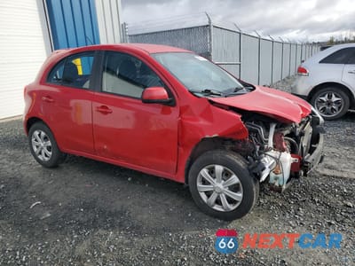 Czwarte zdjęcie samochodu z boku: 2019 NISSAN MICRA VIN:3N1CK3CP6KL216980 - miniatura