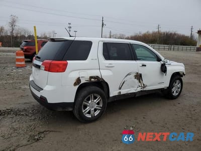 Trzecie zdjęcie samochodu z tyłu: 2014 GMC TERRAIN SLE VIN:2GKALMEK3E6142553 - miniatura