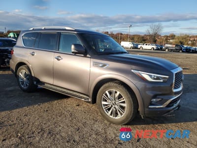 Czwarte zdjęcie samochodu z boku: 2024 INFINITI QX80 LUXE VIN:JN8AZ2AE3R9327814 - miniatura