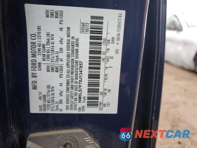 Zdjęcie 13 z 13 samochodu: 2018 FORD TRANSIT CONNECT XLT VIN:NM0LS7F70J1347857 - miniatura