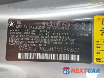 Zdjęcie 13 z 13 samochodu: 2011 BMW 128 I VIN:WBAUP9C50BVL89802 - miniatura