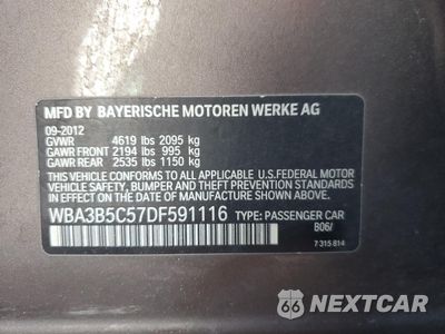 Zdjęcie 13 z 15 samochodu: 2013 BMW 328 XI SULEV VIN:WBA3B5C57DF591116 - miniatura