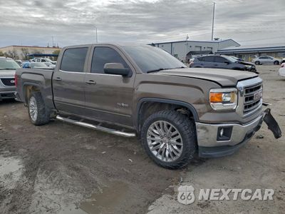 Czwarte zdjęcie samochodu z boku: 2014 GMC SIERRA C1500 SLE VIN:3GTP1UEC3EG553363 - miniatura