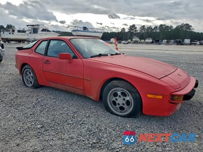 Czwarte zdjęcie samochodu z boku: 1987 PORSCHE 944 VIN:WP0AB0948HN473079 - miniatura