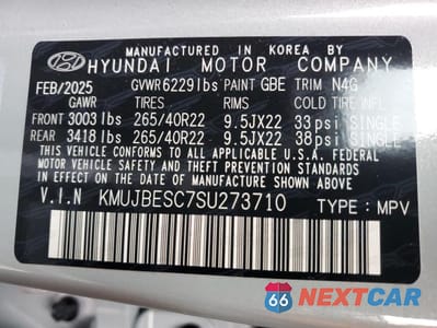 Zdjęcie 13 z 13 samochodu: 2025 GENESIS GV80 COUPE VIN:KMUJBESC7SU273710 - miniatura