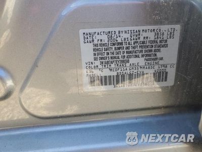 Zdjęcie 12 z 12 samochodu: 2014 NISSAN SENTRA S VIN:3N1AB7AP7EY288098 - miniatura