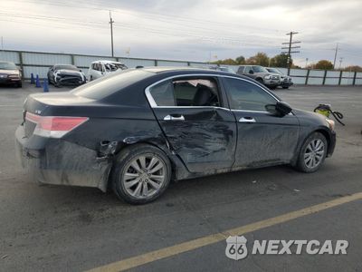 Trzecie zdjęcie samochodu z tyłu: 2011 HONDA ACCORD EXL VIN:1HGCP3F87BA023653 - miniatura