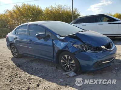 Czwarte zdjęcie samochodu z boku: 2015 HONDA CIVIC EX VIN:19XFB2F87FE093175 - miniatura