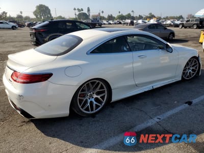 Trzecie zdjęcie samochodu z tyłu: 2017 MERCEDES-BENZ S 550 VIN:WDDXJ8FB9HA029110 - miniatura