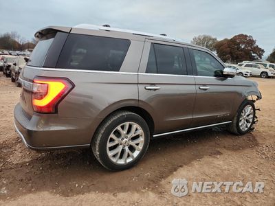 Trzecie zdjęcie samochodu z tyłu: 2018 FORD EXPEDITION PLATINUM VIN:1FMJU1LT0JEA45251 - miniatura