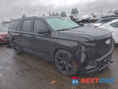 Czwarte zdjęcie samochodu z boku: 2025 CADILLAC ESCALADE ESV SPORT PLATINUM VIN:1GYS9RRL3SR317487 - miniatura