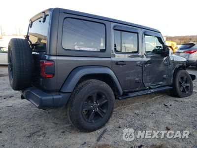 Trzecie zdjęcie samochodu z tyłu: 2020 JEEP WRANGLER UNLIMITED SPORT VIN:1C4HJXDN7LW154253 - miniatura