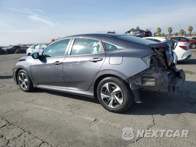 Drugie zdjęcie samochodu z przodu: 2020 HONDA CIVIC LX VIN:2HGFC2F66LH590635 - miniatura