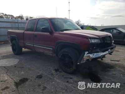 Czwarte zdjęcie samochodu z boku: 2004 CHEVROLET SILVERADO K1500 VIN:2GCEK19T041238590 - miniatura