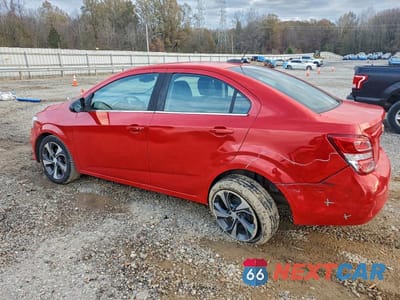 Drugie zdjęcie samochodu z przodu: 2019 CHEVROLET SONIC PREMIER VIN:1G1JF5SB4K4122363 - miniatura