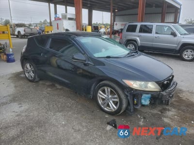 Czwarte zdjęcie samochodu z boku: 2012 HONDA CR-Z EX VIN:JHMZF1D67CS003527 - miniatura