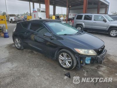 Czwarte zdjęcie samochodu z boku: 2012 HONDA CR-Z EX VIN:JHMZF1D67CS003527 - miniatura