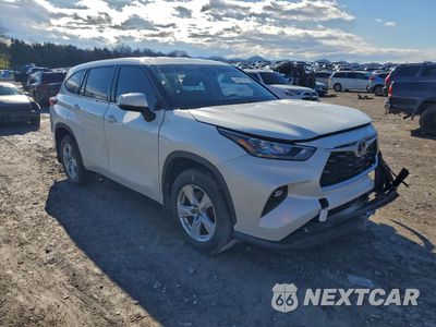 Czwarte zdjęcie samochodu z boku: 2020 TOYOTA HIGHLANDER L VIN:5TDBZRBH5LS012832 - miniatura