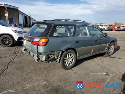 Trzecie zdjęcie samochodu z tyłu: 2001 SUBARU LEGACY OUTBACK AWP VIN:4S3BH675517632782 - miniatura