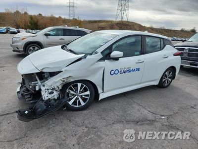 2021 NISSAN LEAF S PLUS 1N4BZ1BV5MC553413 - główne zdjęcie licytacji z USA - miniatura