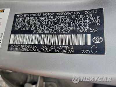 Zdjęcie 12 z 12 samochodu: 2013 TOYOTA COROLLA VIN:JTDBU4EE8DJ117639 - miniatura