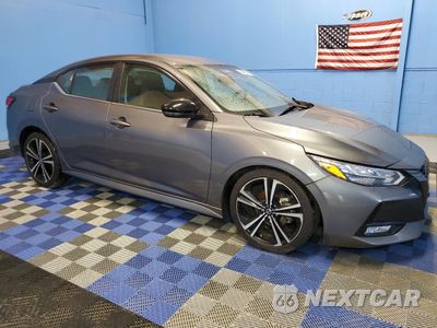 Czwarte zdjęcie samochodu z boku: 2022 NISSAN SENTRA SR VIN:3N1AB8DV0NY251314 - miniatura