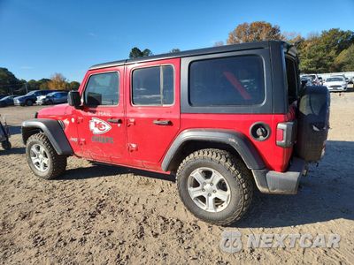 Drugie zdjęcie samochodu z przodu: 2021 JEEP WRANGLER UNLIMITED SPORT VIN:1C4HJXKN1MW660472 - miniatura