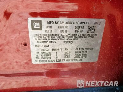 Zdjęcie 13 z 14 samochodu: 2020 BUICK ENCORE PREFERRED VIN:KL4CJASB2LB018792 - miniatura