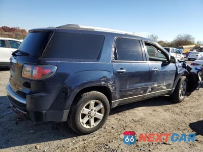 Trzecie zdjęcie samochodu z tyłu: 2015 GMC ACADIA VIN:1GKKRNED7FJ285889 - miniatura