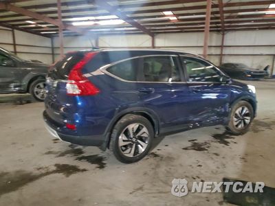 Trzecie zdjęcie samochodu z tyłu: 2015 HONDA CR-V TOURING VIN:5J6RM3H90FL024980 - miniatura